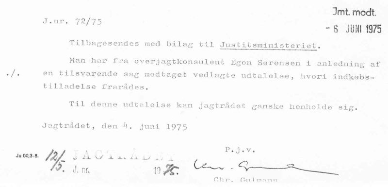 JM afgørelse til PM Odense vedr COLT AR-15 SP1_1975-06-18_s2A.jpg