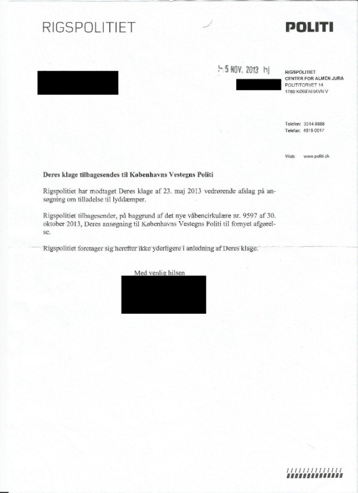 Svarskrivelse fra Rigspolitiet 1.jpg